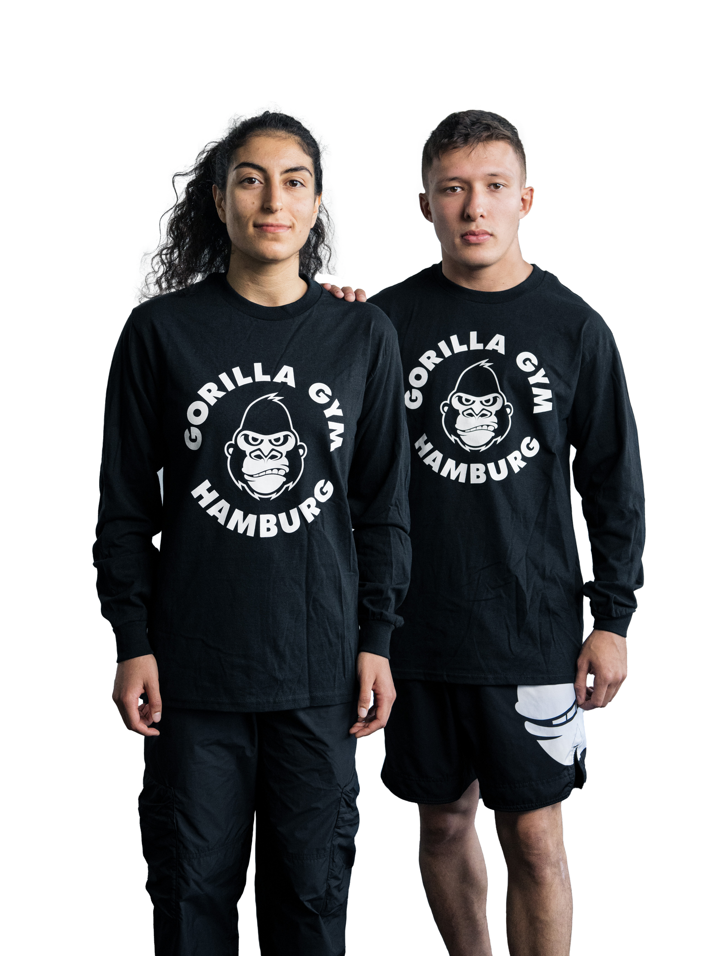 Long Sleeve Schwarz – Logo Schwarz